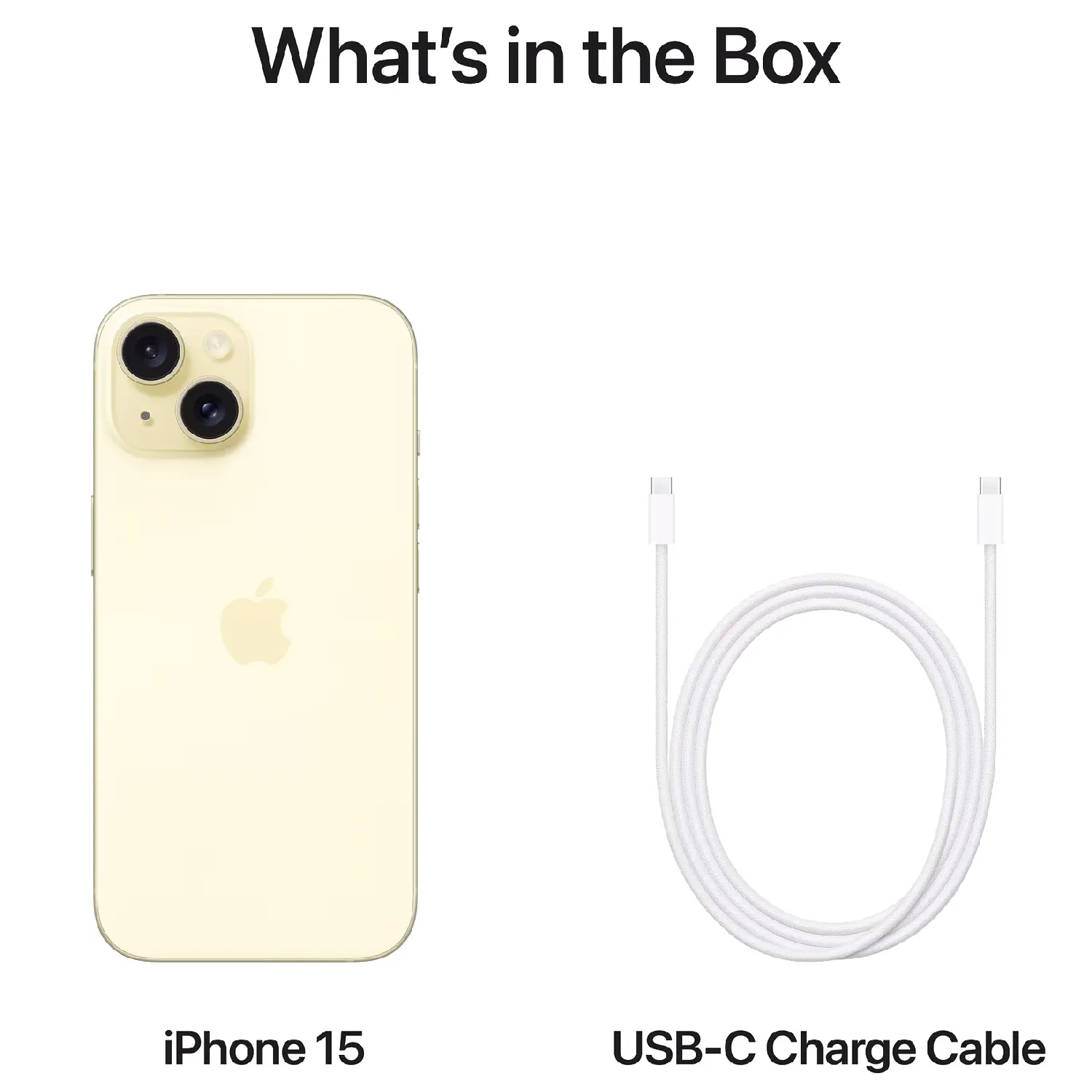 iPhone 15 256GB Yellow - Bild 5